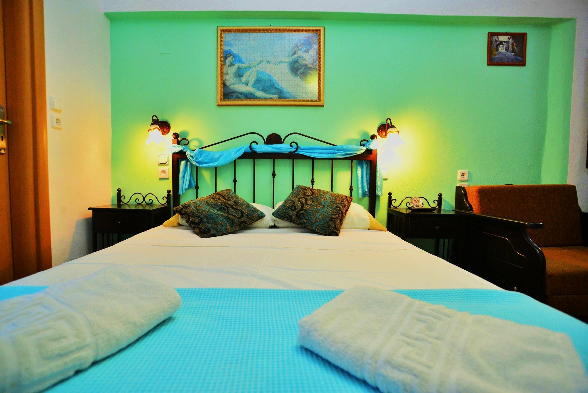 Olympos Pension Rhodes City Екстериор снимка